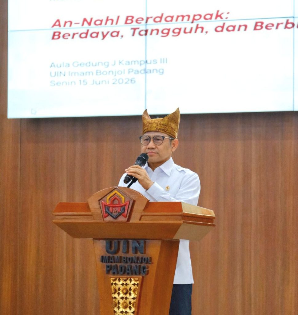 Gelorakan Spirit 'An-Nahl', Menko Muhaimin Iskandar Lepas 2.500 Mahasiswa KKN UIN Imam Bonjol untuk Akselerasi SDG 8
