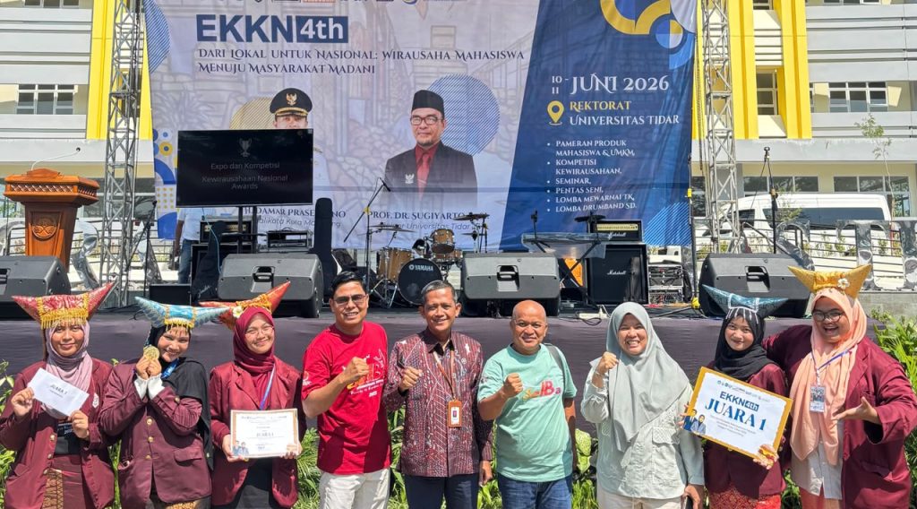 Mahasiswa UIN IB Padang Borong Prestasi di EKKN IV Magelang