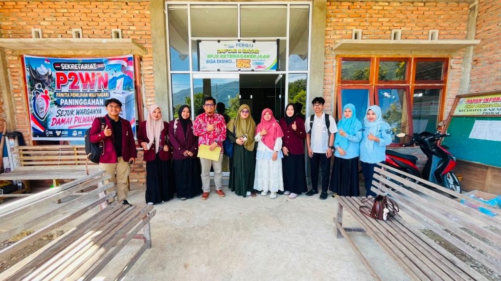 Di Tengah Upaya Bangkit dari Bencana, Tim KKN ke-52 UIN Imam Bonjol Padang Jajaki Potensi Nagari Paninggahan