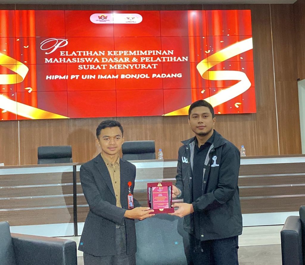UKM HIPMI UIN IB Padang Sukses Gelar PKMD dan Pelatihan Surat-Menyurat, Diikuti 140 Peserta